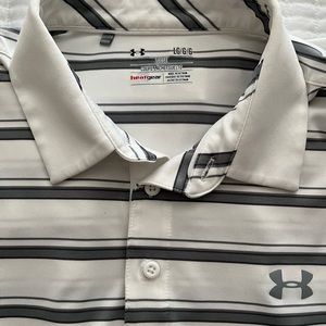 Under Armour Heat Gear Polo. Men’s size LG